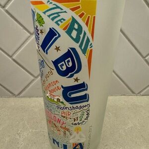 Catstudio Malibu, California Frosted 15 oz Drinking Glass